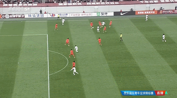 中国U23男足逆风翻盘2-2战平泰国队 备战亚运会首