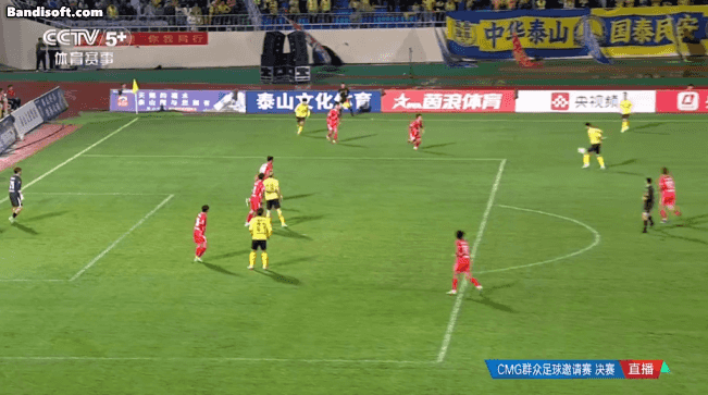 山东泰安队1-0力克湖南永州 首届CMG群众足球赛决