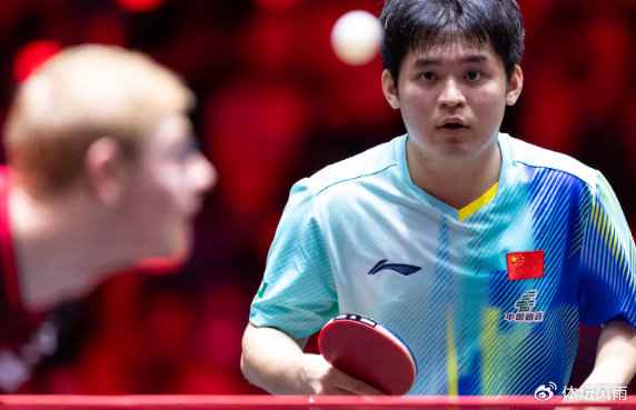 林诗栋苦战六局不敌勒布伦 法国新星爆冷晋级四
